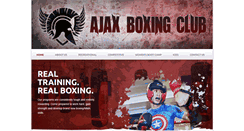 Desktop Screenshot of ajaxboxingclub.ca